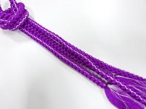 正絹　手組帯締め